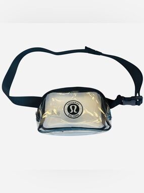 Lululemon Clear Everywhere Belt Bag logo stadium